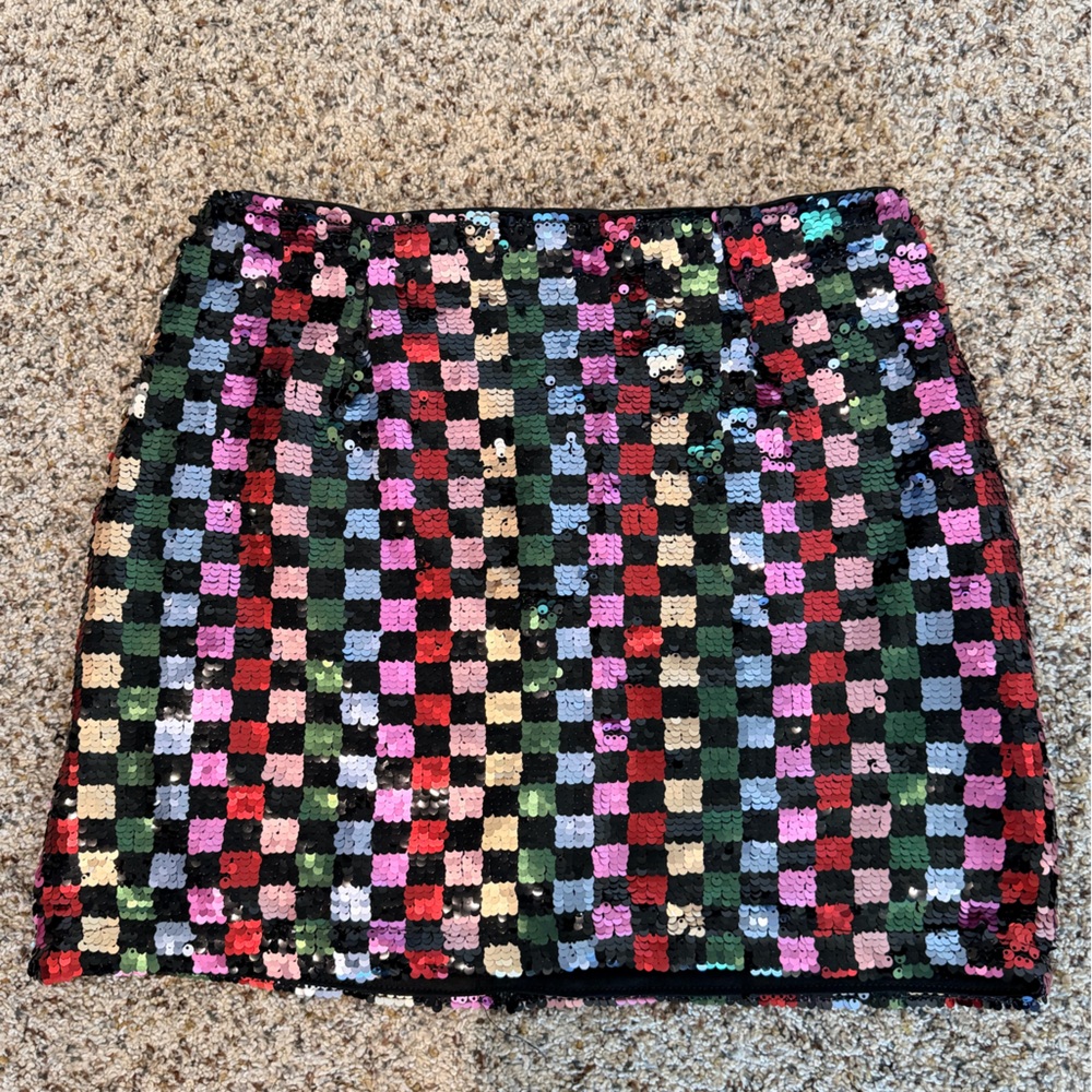 #155 multi-colored skirt